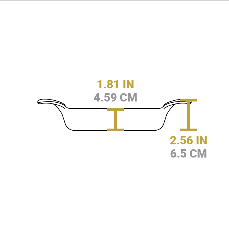 Heat-Treated 36 Ounce Oval Cast Iron Server - Image 4