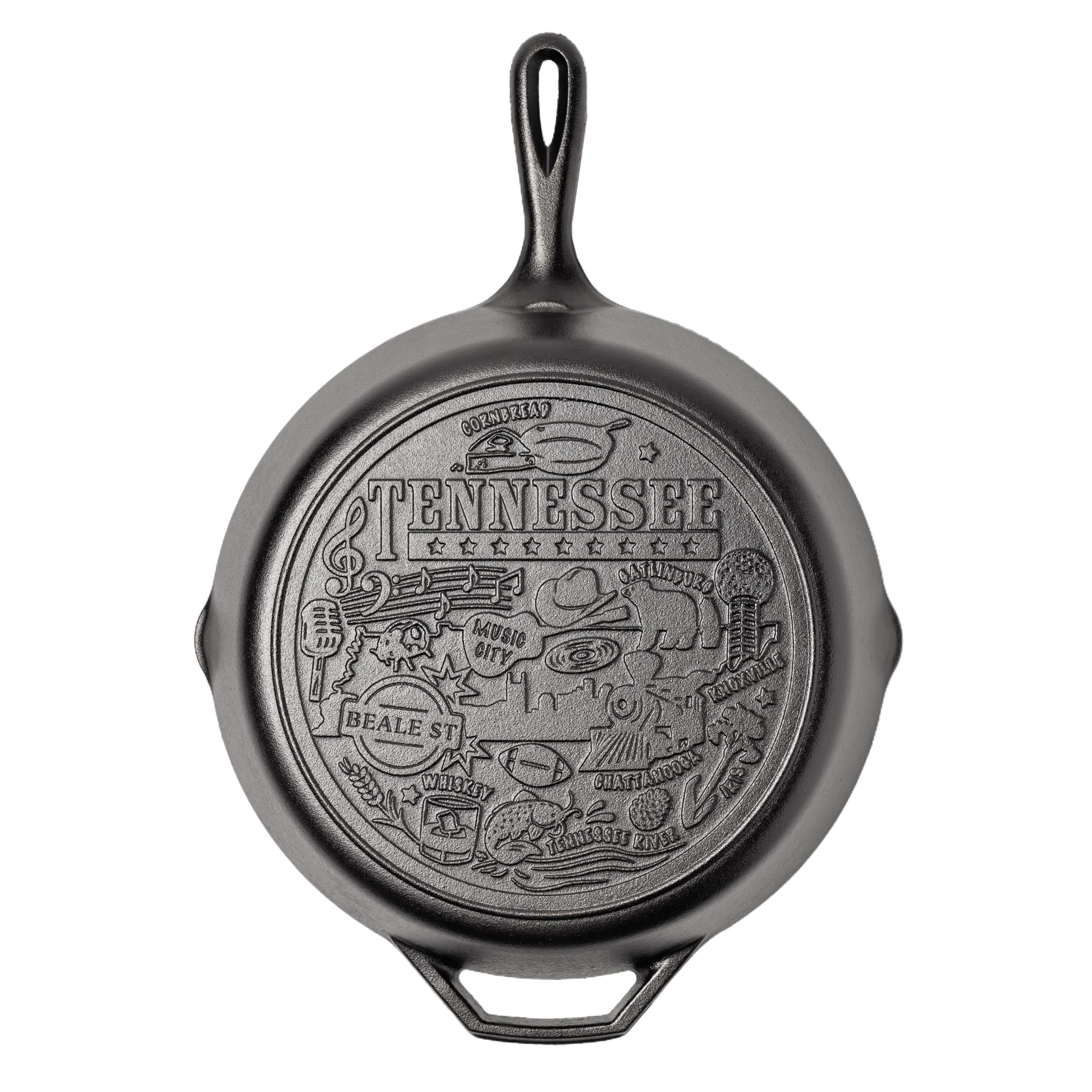 American Road Trip: 12 Inch Seasoned Cast Iron Skillet. Tennessee - Image 2